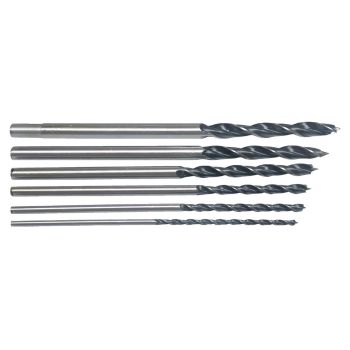 Burghiu lemn set lungi (6 buc/set)  678033-2