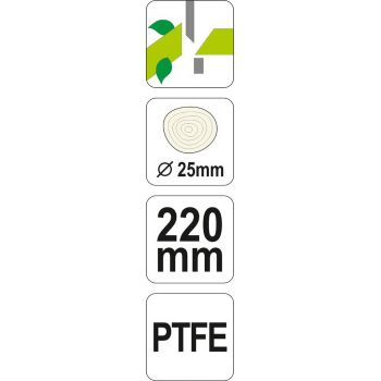 YT-8801 Foarfeca pomi  220mm  taie-25mm-3