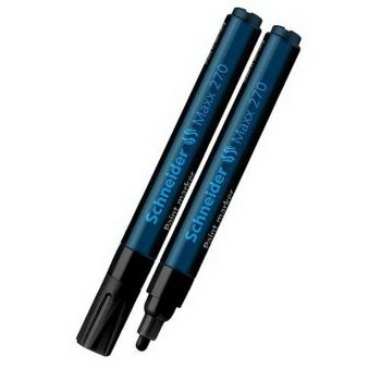 Marker vopsea negru Schneider Maxx 270  1-3mm-1