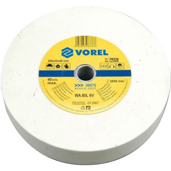 Disc pentru polizor alb  200x20x40   08876-1