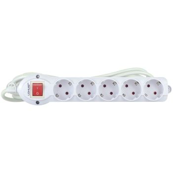 Prelungitor 5P + 3M + led CP FIR 1.5MM-1