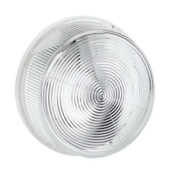 Aplica rotunda plastic 1XE27 400.022.101-1