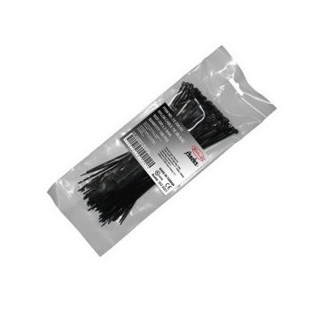 Cordon cablu 100X2.5mm negru-1