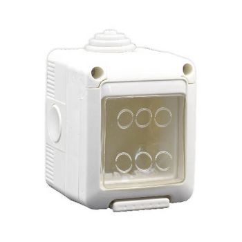 Modul - doza 2 loc PT cu capac comtec-1