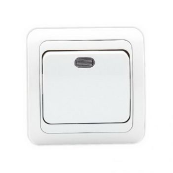 Intrerupator simplu + led st eco-1