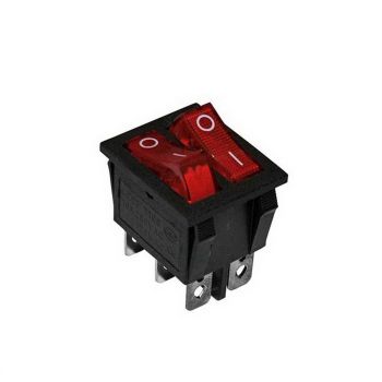Intrerup. + led dublu rosu 02-546-3