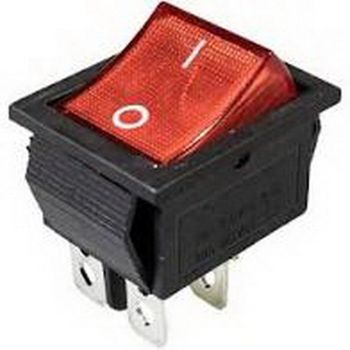 Intrerup. + led lat 4P rosu,verde,galben 09029-1