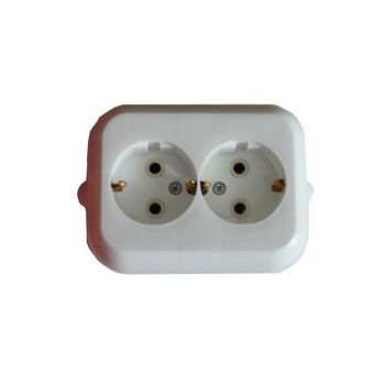 Priza dubla ceramica pt cu cp 8182-000 Covasna-1