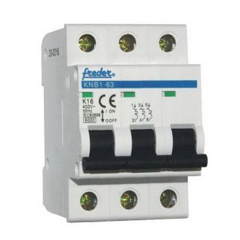 Siguranta automata 3pol 16A freder  02-368-1