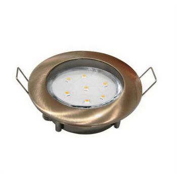 Spot MR16 fix aluminiu auriu 00-228-1