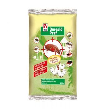 Duracid 200gr praf pentru purici-1