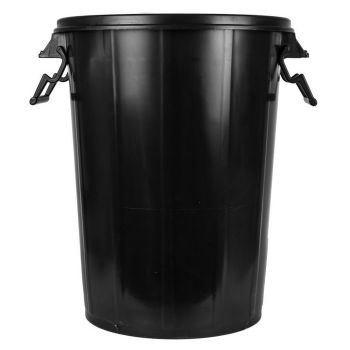 Cos negru de gunoi  100L  31129-1