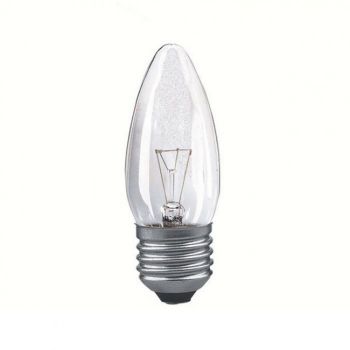 Bec lumanare E27  25W-1