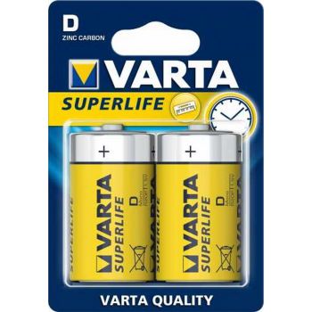 Baterii zinc LR20/D/BP2 varta superlife-2