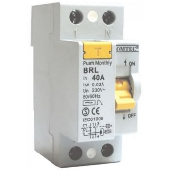Siguranta cu protectie diferentiala 30mA  25A, 40A-1
